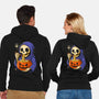 Ramen Or Tricks-Unisex-Zip-Up-Sweatshirt-Eoli Studio
