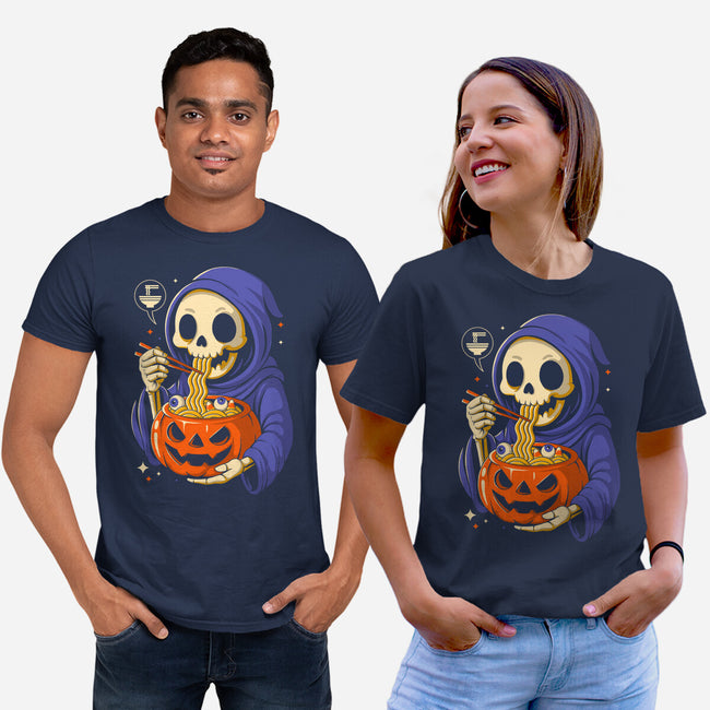 Ramen Or Tricks-Unisex-Basic-Tee-Eoli Studio