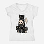 Death Squad-Womens-V-Neck-Tee-koalastudio
