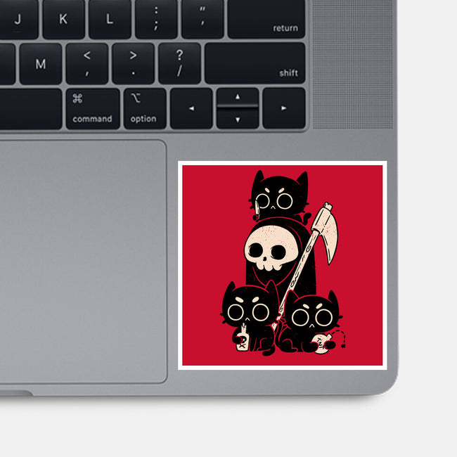 Death Squad-None-Glossy-Sticker-koalastudio