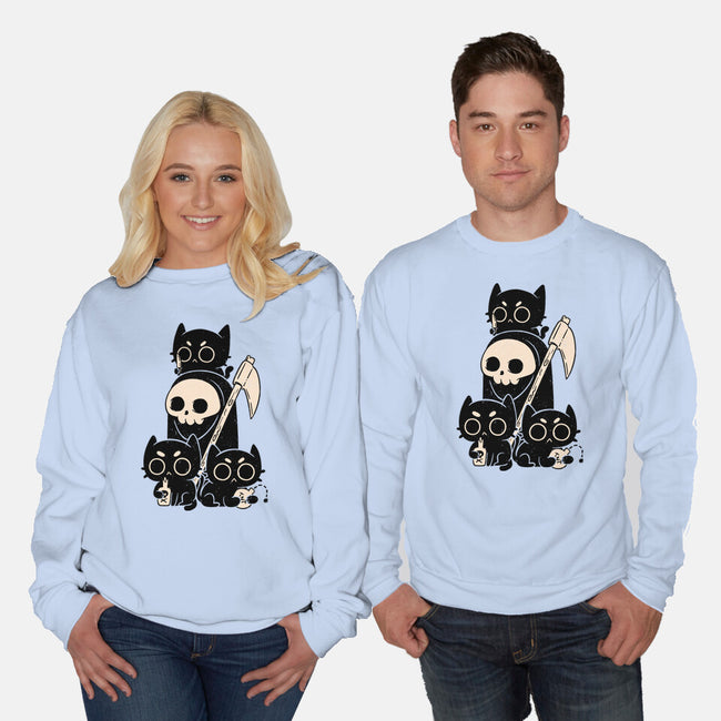 Death Squad-Unisex-Crew Neck-Sweatshirt-koalastudio