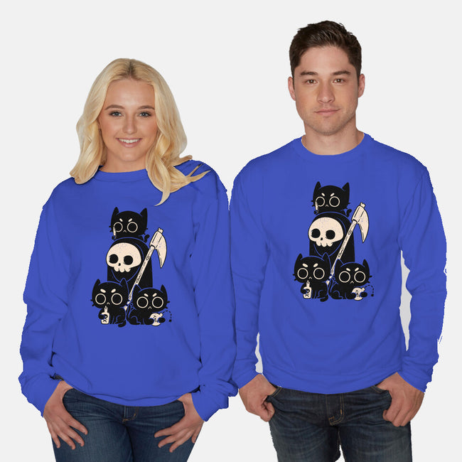 Death Squad-Unisex-Crew Neck-Sweatshirt-koalastudio