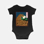 The Great Wave Of Halloween-Baby-Basic-Onesie-zascanauta