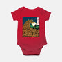 The Great Wave Of Halloween-Baby-Basic-Onesie-zascanauta