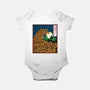 The Great Wave Of Halloween-Baby-Basic-Onesie-zascanauta