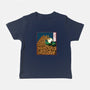 The Great Wave Of Halloween-Baby-Basic-Tee-zascanauta