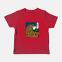 The Great Wave Of Halloween-Baby-Basic-Tee-zascanauta