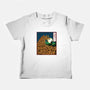 The Great Wave Of Halloween-Baby-Basic-Tee-zascanauta