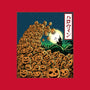 The Great Wave Of Halloween-Mens-Heavyweight-Tee-zascanauta