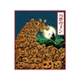 The Great Wave Of Halloween-Mens-Heavyweight-Tee-zascanauta