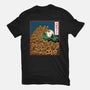 The Great Wave Of Halloween-Mens-Heavyweight-Tee-zascanauta