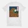 The Great Wave Of Halloween-Mens-Heavyweight-Tee-zascanauta