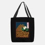 The Great Wave Of Halloween-None-Basic Tote-Bag-zascanauta