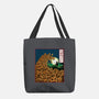 The Great Wave Of Halloween-None-Basic Tote-Bag-zascanauta