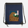 The Great Wave Of Halloween-None-Drawstring-Bag-zascanauta