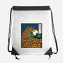 The Great Wave Of Halloween-None-Drawstring-Bag-zascanauta