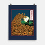 The Great Wave Of Halloween-None-Matte-Poster-zascanauta
