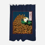The Great Wave Of Halloween-None-Polyester-Shower Curtain-zascanauta