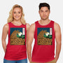 The Great Wave Of Halloween-Unisex-Basic-Tank-zascanauta