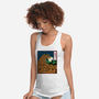 The Great Wave Of Halloween-Womens-Racerback-Tank-zascanauta