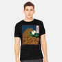 The Great Wave Of Halloween-Mens-Heavyweight-Tee-zascanauta