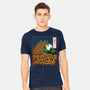 The Great Wave Of Halloween-Mens-Heavyweight-Tee-zascanauta