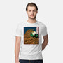 The Great Wave Of Halloween-Mens-Premium-Tee-zascanauta