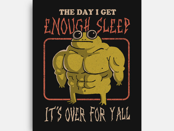 Sleepless Frog