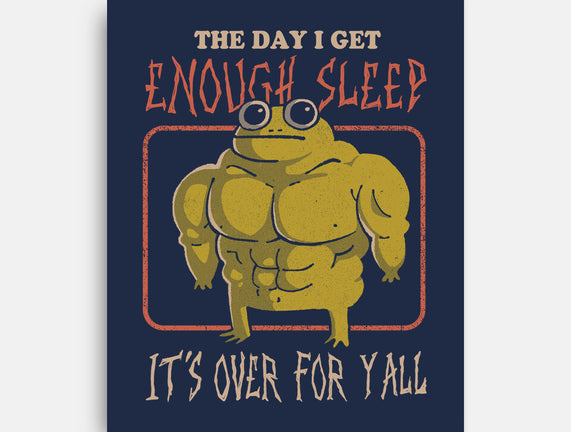 Sleepless Frog