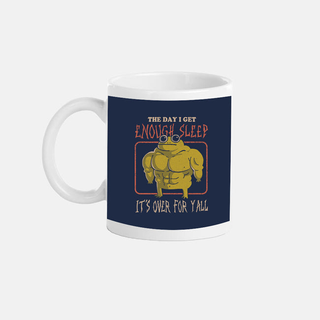 Sleepless Frog-None-Mug-Drinkware-eduely