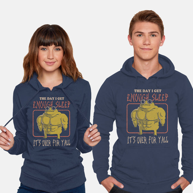 Sleepless Frog-Unisex-Pullover-Sweatshirt-eduely