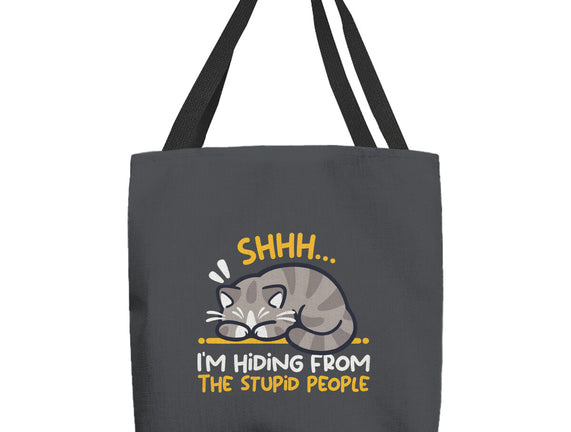 Hiding From The Stupid People