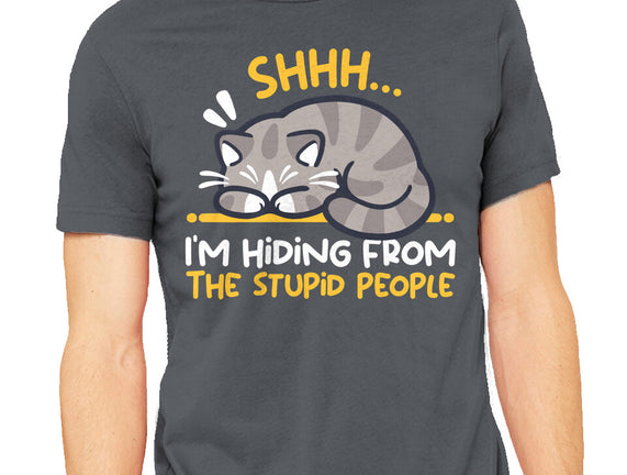 Hiding From The Stupid People
