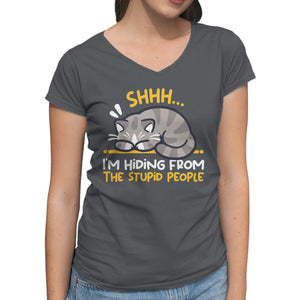 Hiding From The Stupid People