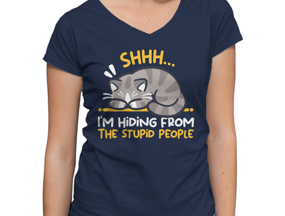 Hiding From The Stupid People