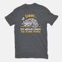 Hiding From The Stupid People-Womens-Fitted-Tee-NemiMakeit