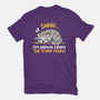Hiding From The Stupid People-Womens-Fitted-Tee-NemiMakeit