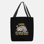 Hiding From The Stupid People-None-Basic Tote-Bag-NemiMakeit