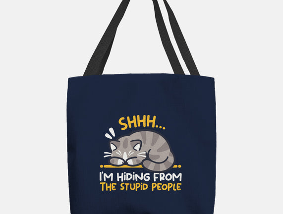 Hiding From The Stupid People