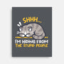 Hiding From The Stupid People-None-Stretched-Canvas-NemiMakeit
