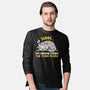 Hiding From The Stupid People-Mens-Long Sleeved-Tee-NemiMakeit