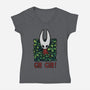 Gid Gud-Womens-V-Neck-Tee-keyvei