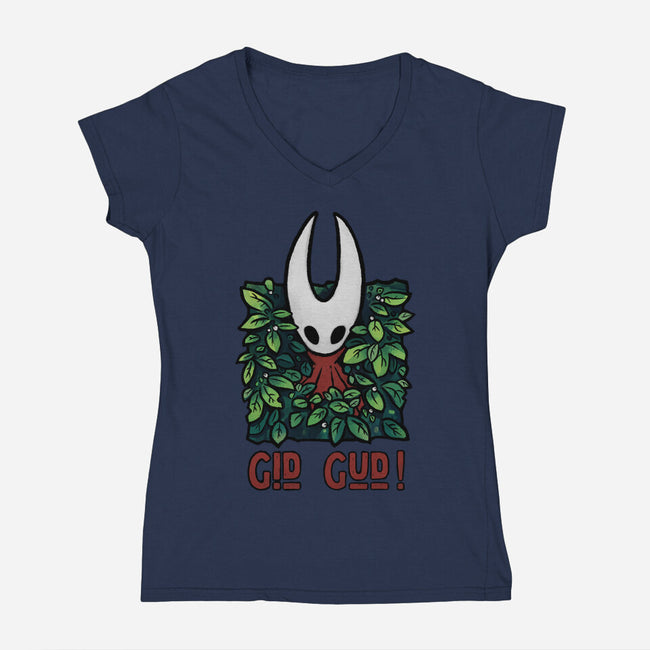 Gid Gud-Womens-V-Neck-Tee-keyvei
