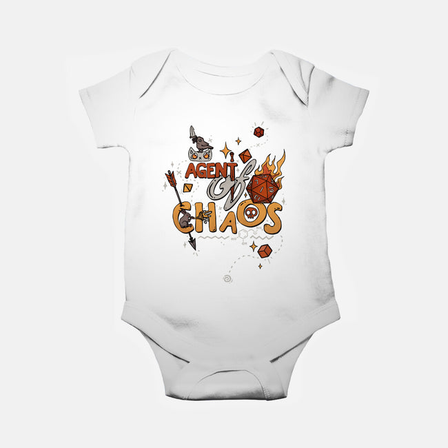 Agent Of Chaos-Baby-Basic-Onesie-keyvei