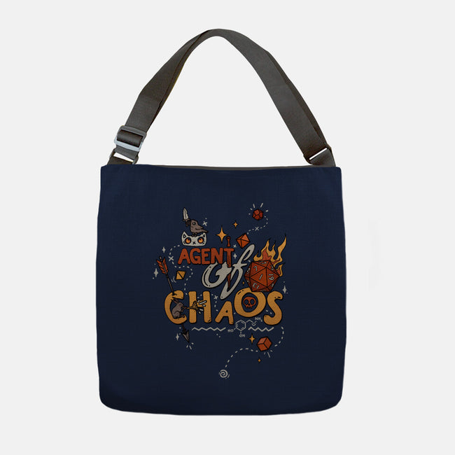 Agent Of Chaos-None-Adjustable Tote-Bag-keyvei