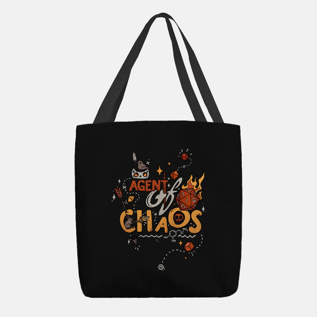 Agent Of Chaos-None-Basic Tote-Bag-keyvei