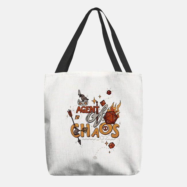 Agent Of Chaos-None-Basic Tote-Bag-keyvei