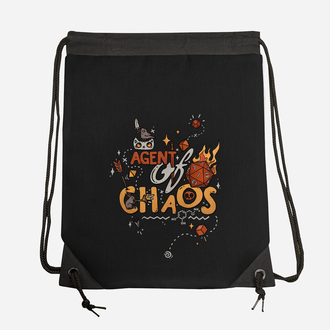 Agent Of Chaos-None-Drawstring-Bag-keyvei