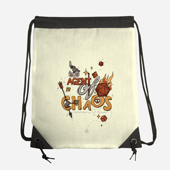 Agent Of Chaos-None-Drawstring-Bag-keyvei