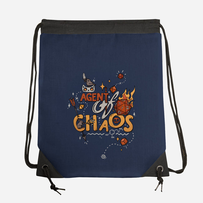 Agent Of Chaos-None-Drawstring-Bag-keyvei